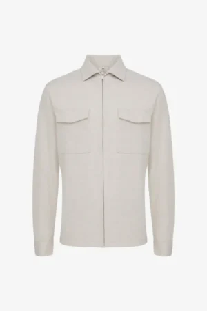 GENTILUOMO RYAN SHIRT JACKET ZIP BEIGE