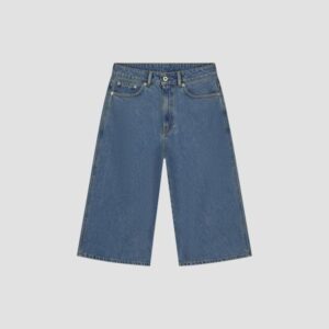 OLAF DENIM SHORT WASHED INDIGO