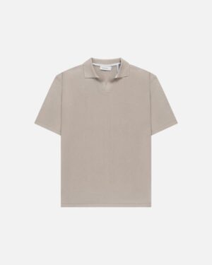 The GoodPeople Beige heren polo Paolo