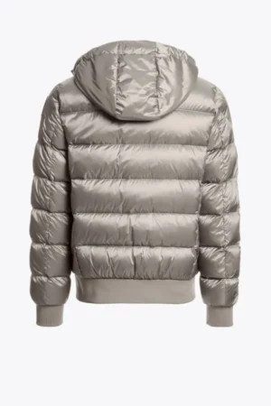 PARAJUMPERS PHARELL HOODED BOMBER MID GREY