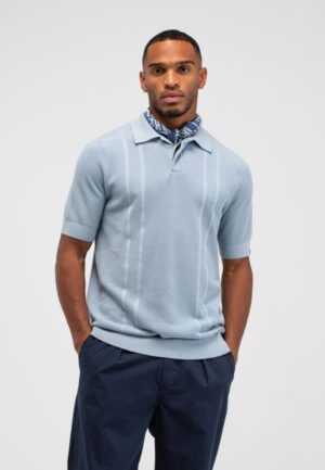 BUTCHER OF BLUE Ripley Knit Polo