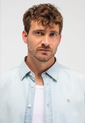 BUTCHER OF BLUE Upton Chambray Shirt