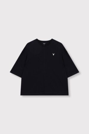 ALIX THE LABEL BULL T-SHIRT BLACK