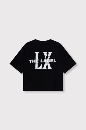 ALIX THE LABEL FADED LX T-SHIRT BLACK
