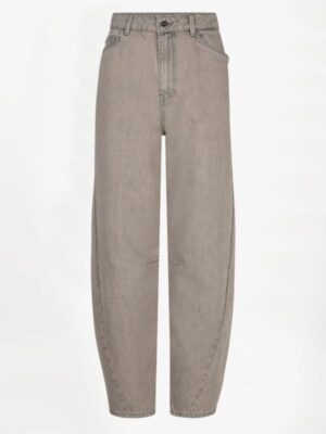 Dante 6 Brave barrel leg jeans grijs dames