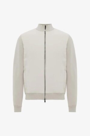 GENTI Jacket Zip LS beige heren