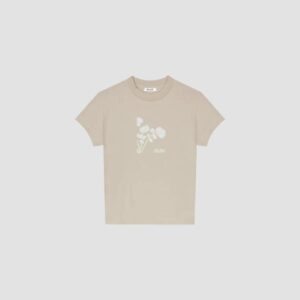 OLAF FELTED WATERCREST BABY TEE CEMENT