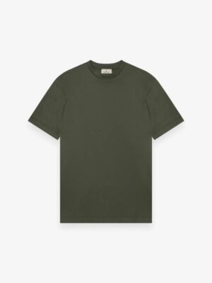 VALENZA INTERLOCK SUPIMA T-SHIRT GREEN