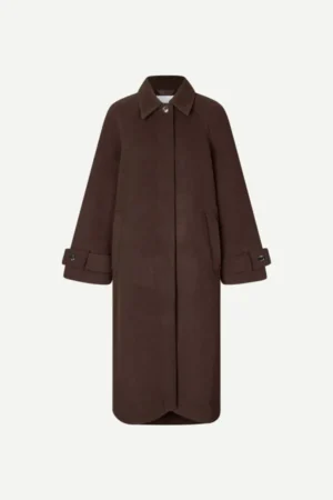 SAMSOE SAMSOE ALMA COAT MOLE