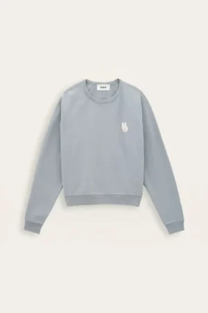 BA&SH SWEATSHIRT SWING BLEUGLACIER