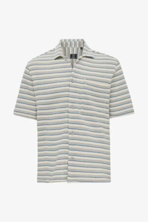 Gentiluomo GENTI Sunset SS relaxed fit bruin heren