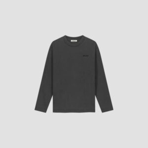 OLAF Washed Studio LS tee grijs heren