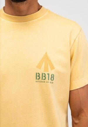 BUTCHER OF BLUE ARMY CARLOW LOOSE TEE AUSTIN YELLOW