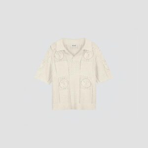 OLAF Face logo knit polo