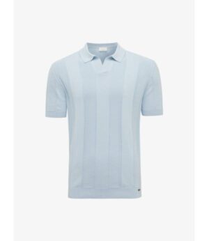 Gentiluomo Polo no buttons SS blauw heren