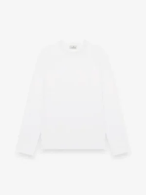 VALENZA INTERLOCK SUPIMA T-SHIRT L/S WHITE