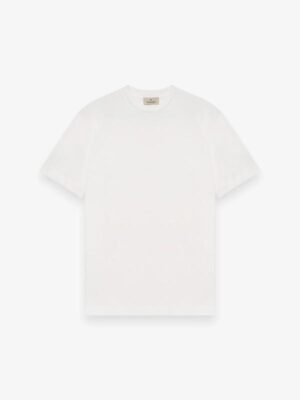 VALENZA INTERLOCK SUPIMA T-SHIRT WHITE