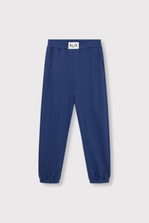 ALIX THE LABEL SWEAT PANTS NAVY