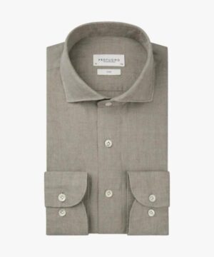 PROFUOMO SHIRT CUTAWAY SF D.BEIGE